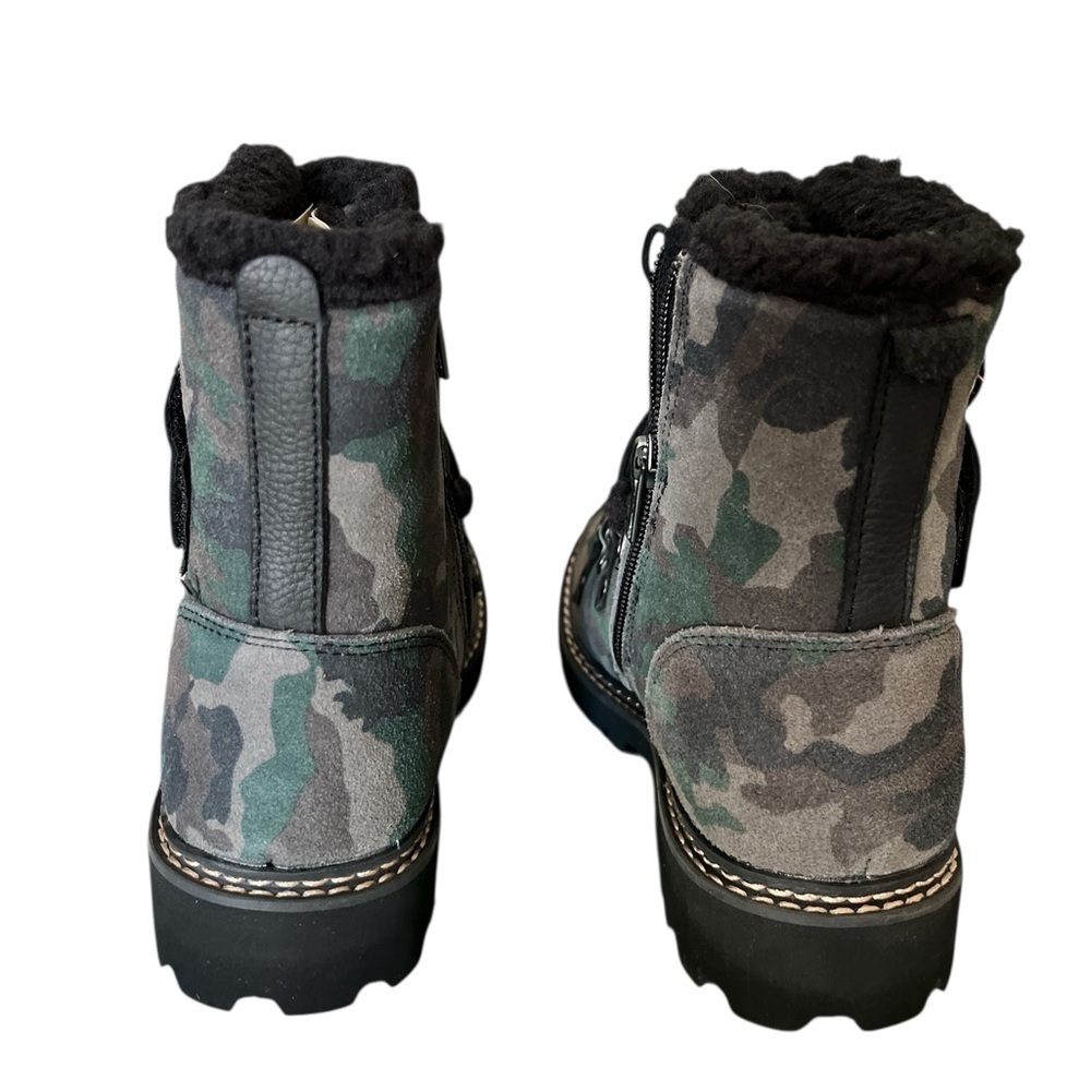 ⚠️ Last Pair NEW Earth Kodiak Glacier Camouflage Hiking Boots with Black Accents - Picture 6 of 6